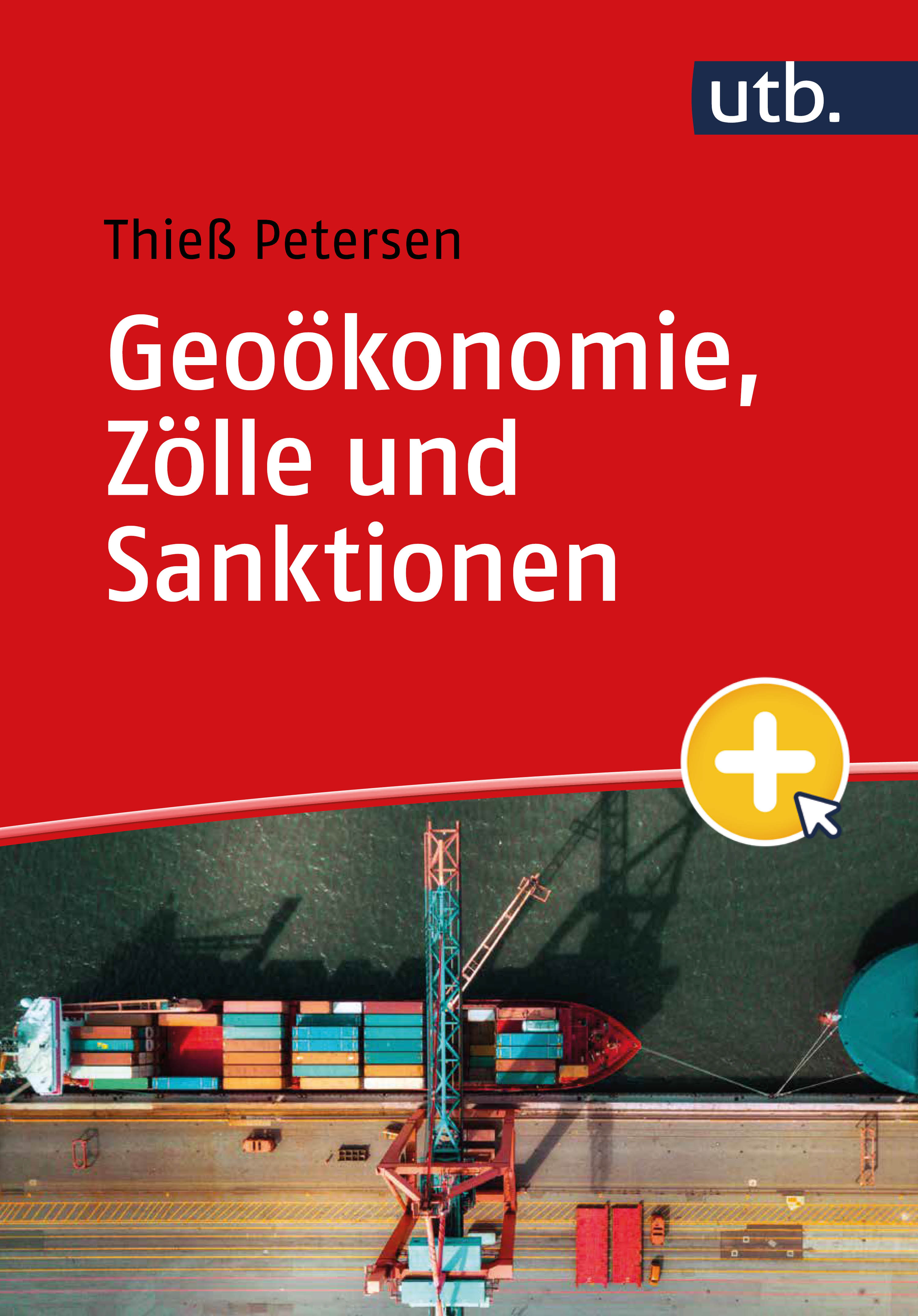 Buchcover: Geoökonomie, Zölle und Sanktionen